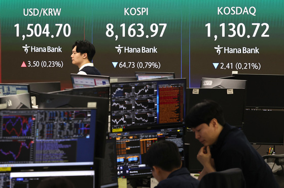 SK하닉 따라 코스피도 보합권 등락…LG엔솔 15% 강세[장중시황]