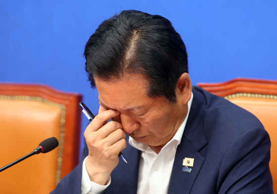 정청래 대표 '고심'