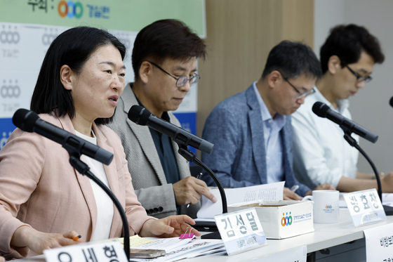 평가 취지와 개요 설명하는 김성달 사무총장