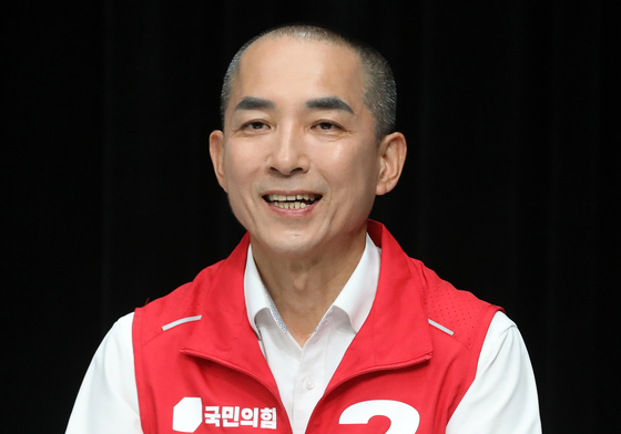 박민식 후보, 부산 북구갑 보궐선거 토론회 리허설