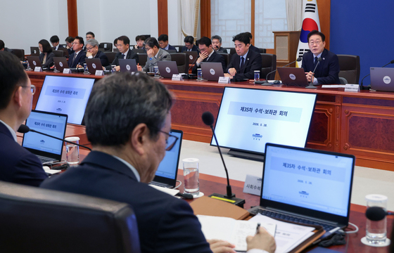 이재명 대통령, 수석보좌관회의 발언