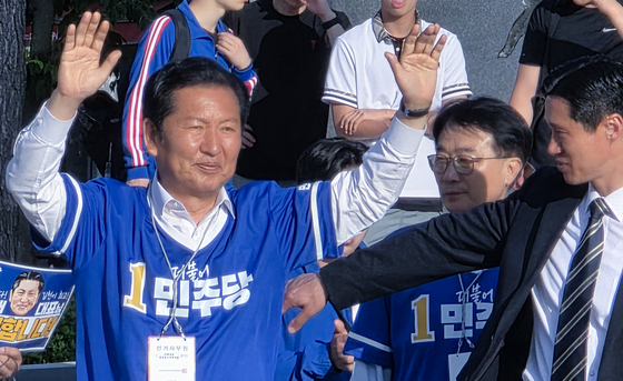 김천으로 달려온 정청래 민주당 대표