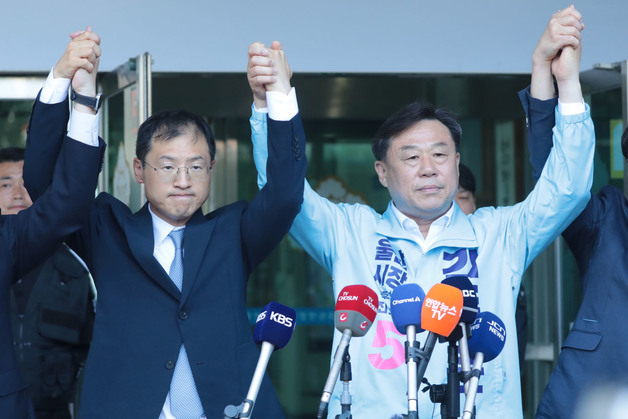 민주-진보당, 울산시장 후보 김상욱으로 단일화