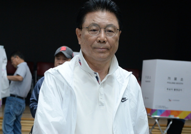 사전투표 하는 박맹우
