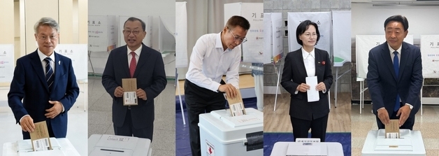 6·3 지선 마지막 주말…전남광주특별시장 후보들 총력전