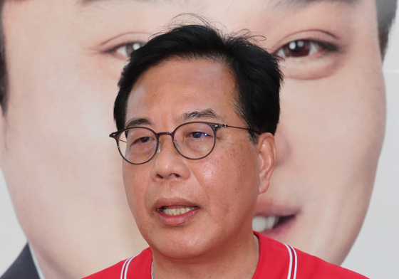 이재명 대통령 사전선투표 관련 입장 밝히는 송원석 원내대표