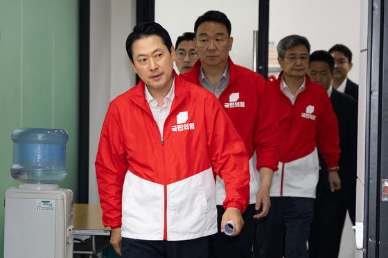 장동혁 대표, 이 대통령 기표 문의 관련 기자회견