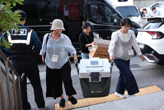 관내사전투표함 인계