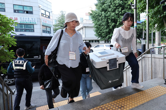 관내사전투표함 인계