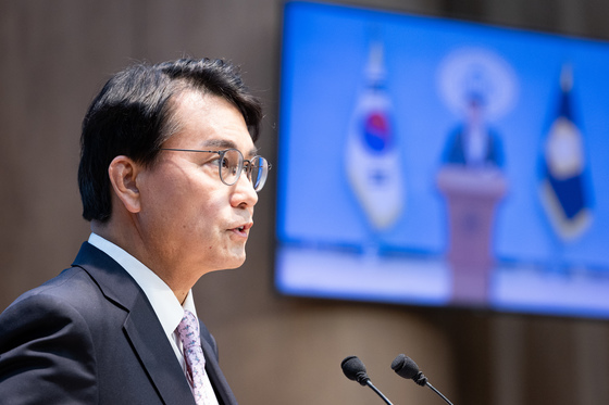 조작기소 특검법 관련 기자회견하는 윤상현 국민의힘 의원