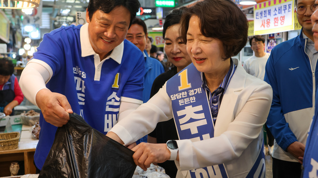 본투표 앞둔 마지막 주말…경기지사 후보들, 막판 표심잡기 총력
