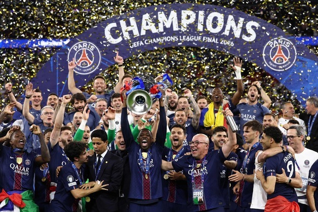 이강인 결장했지만…PSG, 승부차기 끝에 아스널 꺾고 UCL 2연패