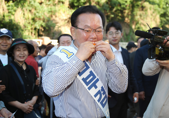 김부겸 "대구 돌아온 건 '수구초심'…수성구로 머리 두는 심정으로"