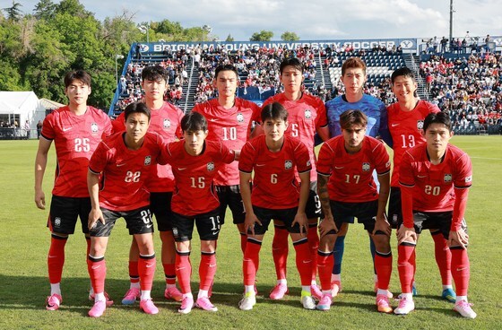 트리니다드토바고와 평가전 나서는 대한민국 축구대표팀