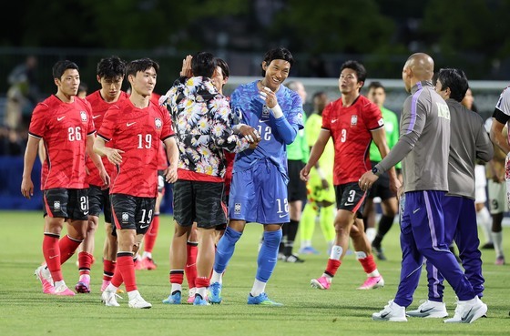 트리니다드토바고 상대로 5-0 승리한 축구대표팀 '완벽한 스타트'