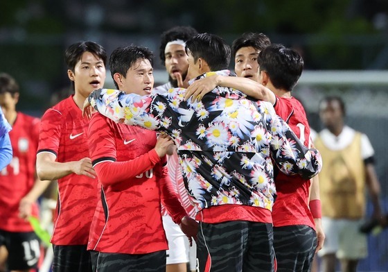 대한민국 축구대표팀 '완벽한 경기력'