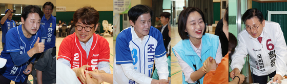 마지막 주말 총력전 나선 경기 평택시을 후보들