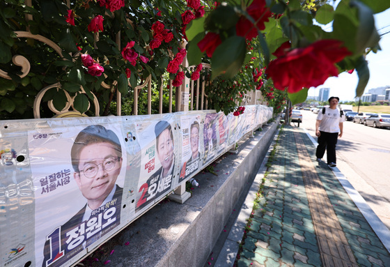 6·3지방선거 '장미대전, 사흘 앞으로'