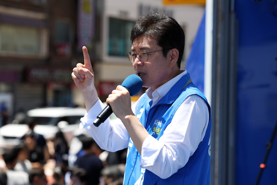 지지 호소하는 정원오 서울시장 후보