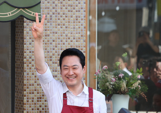 장동혁 대표 '투표해주세요'