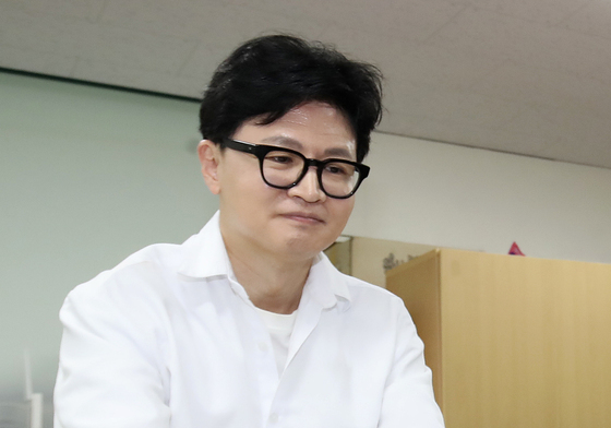 무소속 부산 북갑 예비후보 등록하는 한동훈