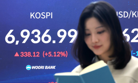 [뉴스1 PICK] '5% 급등'…'칠천피'까지 단 1% 남은 코스피