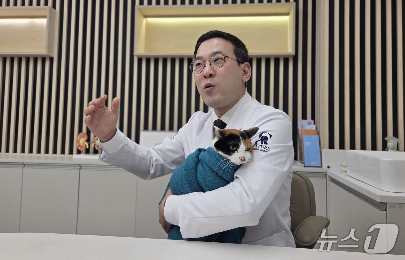 본문 이미지 - 송우진 시그니처동물의료센터 원장 ⓒ 뉴스1 한송아 기자