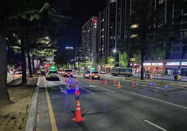 어린이날 대구 도심서 오토바이 난폭운전…경찰, 폭주족 30명 적발