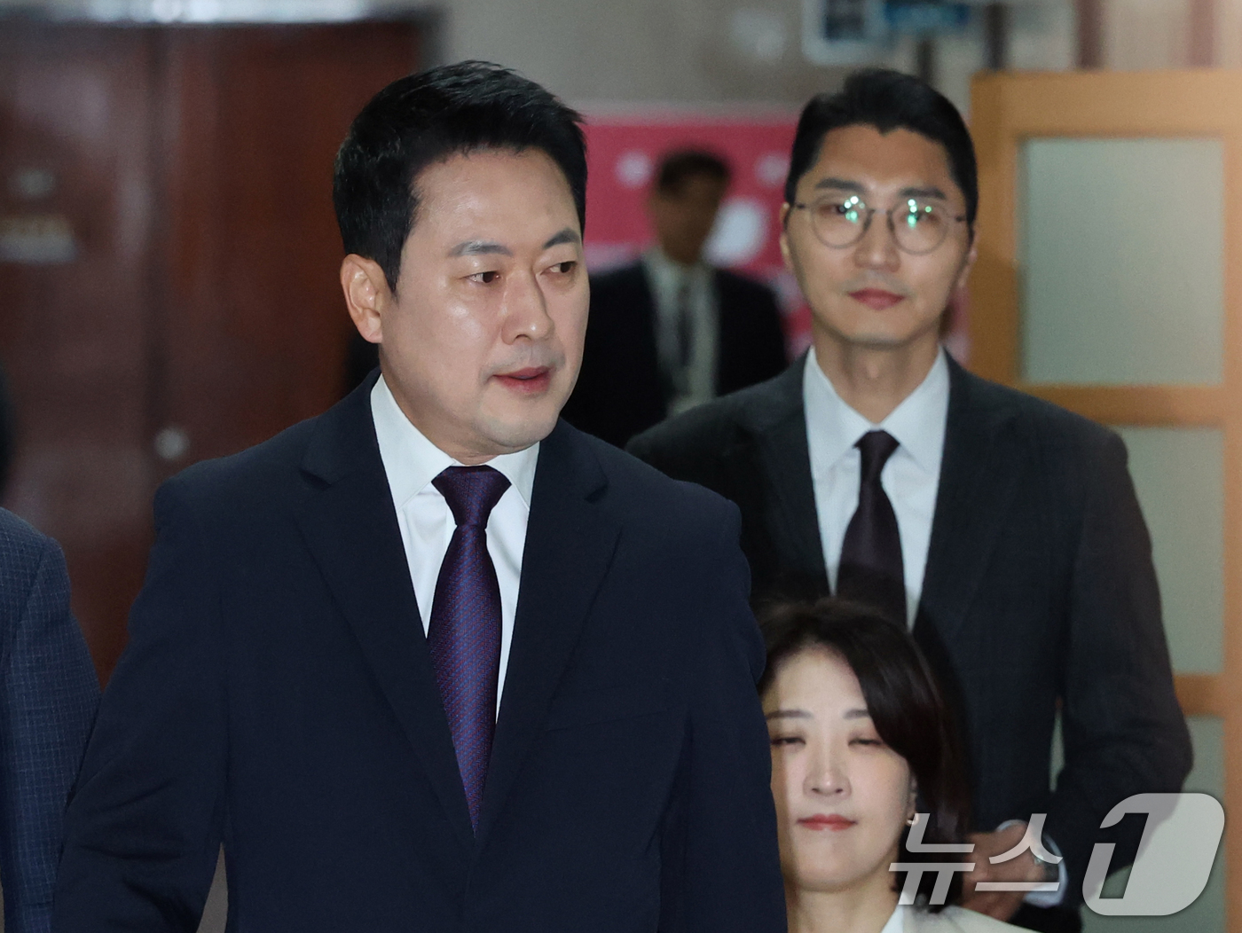 (서울=뉴스1) 황기선 기자 = 장동혁 국민의힘 대표가 5일 오전 서울 여의도 국회에서 열린 기자간담회에 참석하고 있다.  2026.5.5/뉴스1