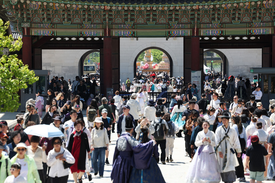 어린이날 경복궁 '인산인해'