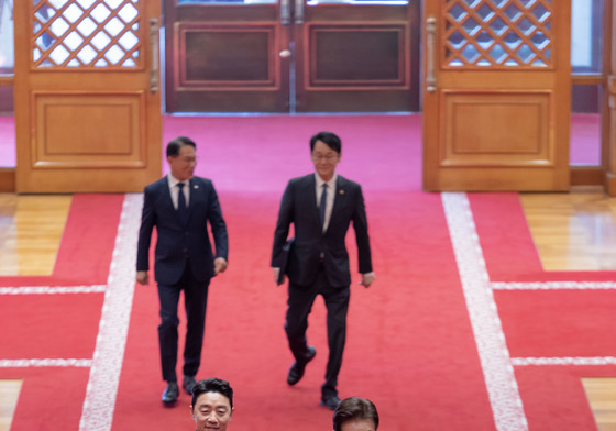 이재명 대통령, 청와대 출근