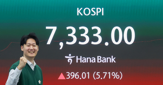 7000 시대 열린 코스피 '파죽지세'
