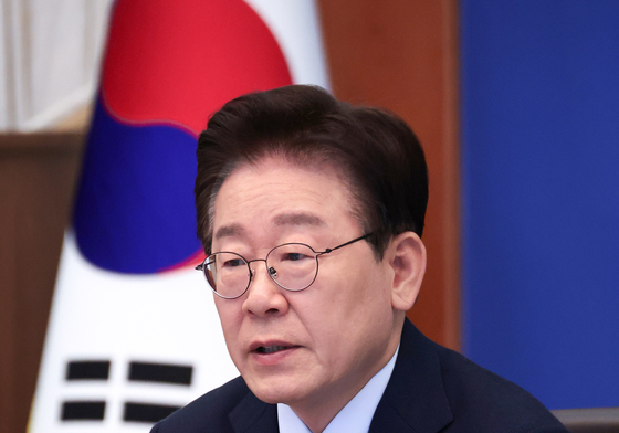 국무회의 발언하는 이재명 대통령