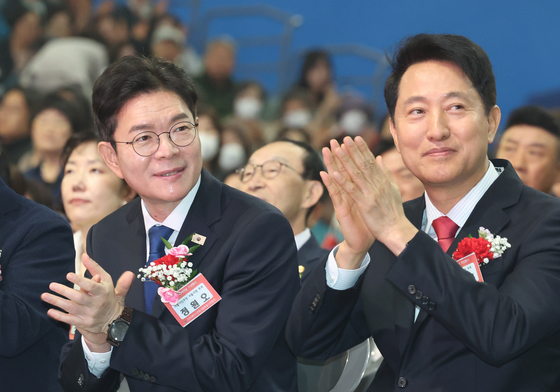 정원오·오세훈, 어르신 표심 잡아라