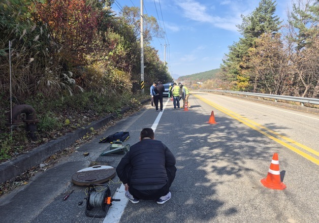 양양군, 지하시설물 629㎞ 전산화…"싱크홀 선제 차단"