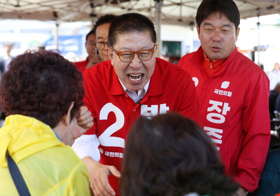 박형준 "李정권 폭주 막아야…혁신 균형발전으로 격차 해소"
