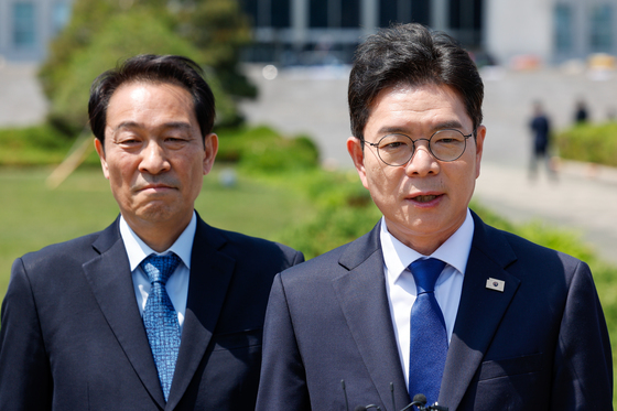 정원오·우상호 후보, 정책 협약식…"서울-강원 상생 도모"
