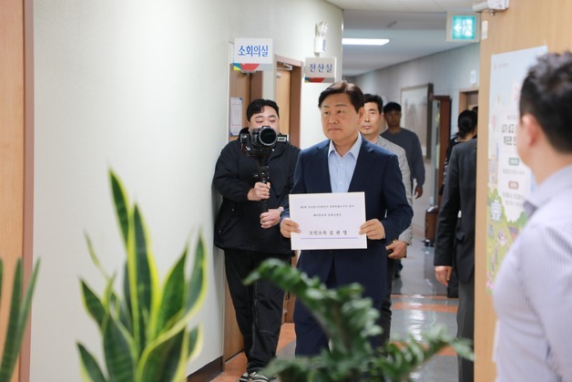 무소속 출마 김관영 "도민의 출마요청, 결코 가볍게 여길 수 없었다"