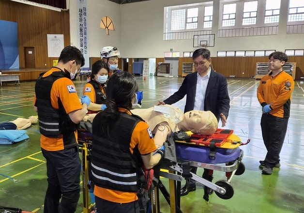 충남소방본부, 소방경연 앞두고 대표팀 기량 점검…"명예 걸고 최선"