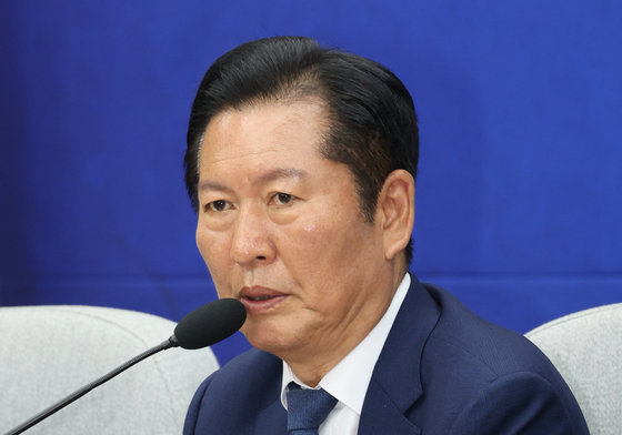 정청래 대표, 연석회의 모두발언