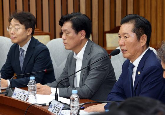 정청래 대표, 연석회의 모두발언