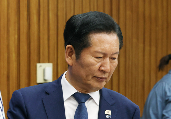 시·도당위원장 연석회의 참석하는 정청래 대표