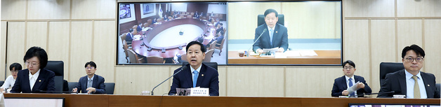 민생물가 특별관리 관계장관 TF 주재하는 구윤철 부총리