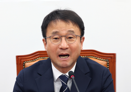 한병도 "국힘, 일말의 양심·소신있다면 개헌 표결 참여하길"