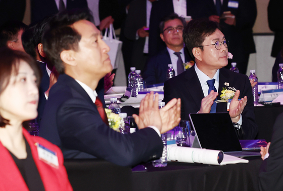 [NFF 2026] 미래포럼 참석한 정원오·오세훈
