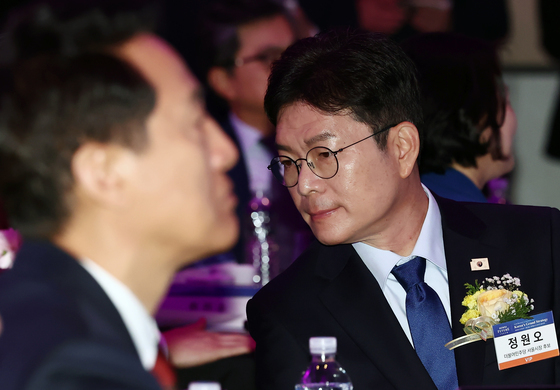 [NFF 2026] 미래포럼 참석한 정원오·오세훈