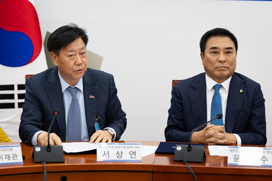 인사말하는 서상연 한국아스콘공업협동조합연합회장