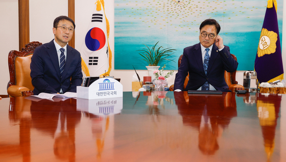 모두발언하는 한병도 원내대표