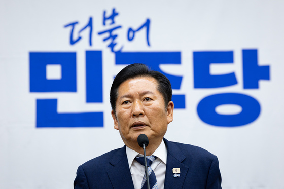 모두 발언하는 정청래 대표