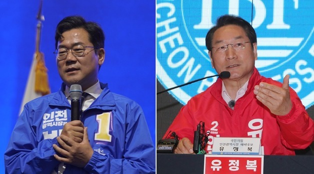 "재정 실패" vs "검증 회피"…인천시장 선거 '책임론 전쟁' 격화